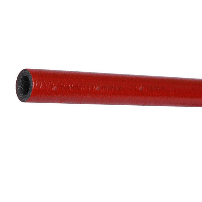 Теплоизоляция для труб Энергофлекс Супер Протект, красная, 22/9-2 (2 м) (EFXT022092SUPRK)